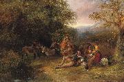 George Caleb Bingham The gypsy encampment oil on canvas